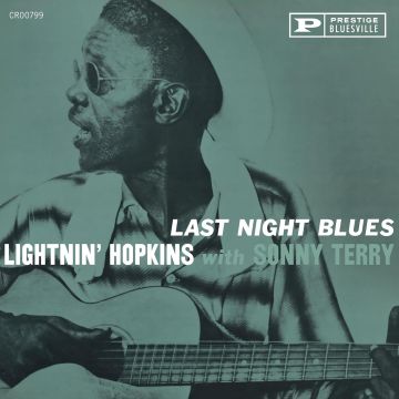 LIGHTNIN' HOPKINS & SONNY TERRY - LAST NIGHT BLUES (BLUESVILLE ACOUSTIC SOUNDS SERIES)