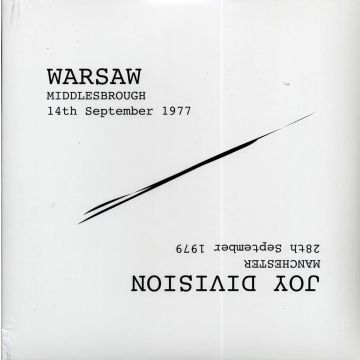 WARSAW / JOY DIVISION - MIDDLESBOROUGH 14/09/77 - MANCHESTER 2 8/09/79