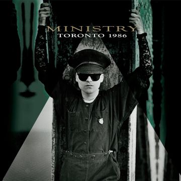 MINISTRY - TORONTO 1986 (GREEN & BLACK SPLATTER VINYL)