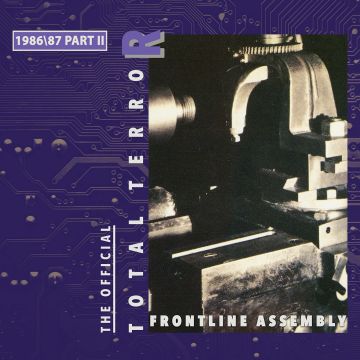 FRONT LINE ASSEMBLY - TOTAL TERROR PART II 1986/87 (PURPLE MARBLE VINYL)