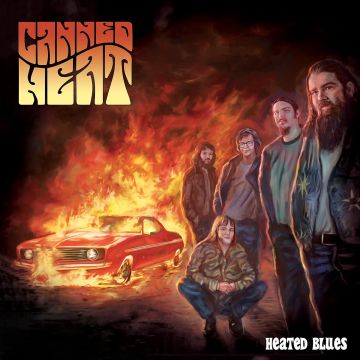 CANNED HEAT - HEATED BLUES (RED & YELLOW SPLATTER VINYL)