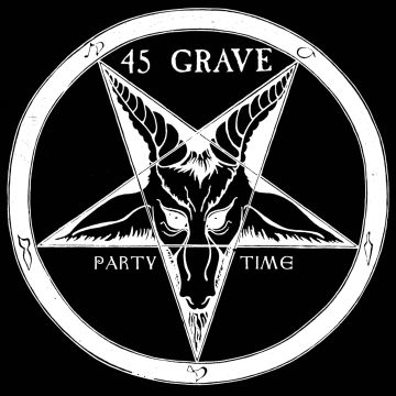 45 GRAVE - PARTY TIME (RED VINYL)