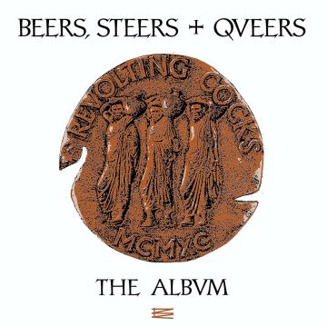 REVOLTING COCKS - BEERS STEERS & QUEERS (BRONZE/WHITE SPLATTER/REISSUE)