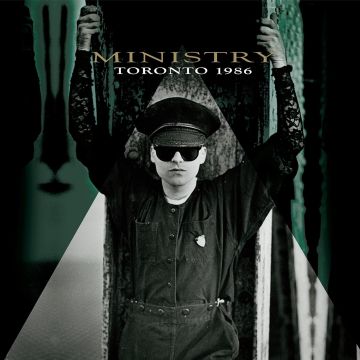 MINISTRY - TORONTO 1986 (BLUE/BLACK SPLATTER VINYL)