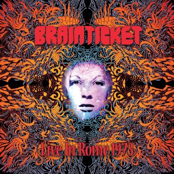 BRAINTICKET - LIVE IN ROME 1973 (RED/YELLOW SPLATTER VINYL)