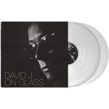 DAVID J - ON GLASS (CLEAR/WHITE VINYL)