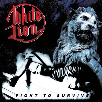 WHITE LION - FIGHT TO SURVIVE (WHITE/BLACK/RED SPLATTER VINYL)
