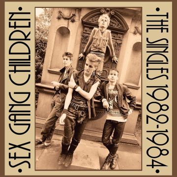 SEX GANG CHILDREN - SINGLES 1982-1984 (RED MARBLE VINYL)
