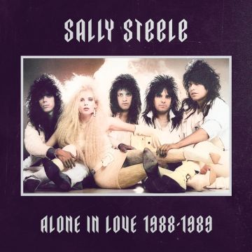 SALLY STEELE - ALONE IN LOVE 1988-1989 (PURPLE VINYL)