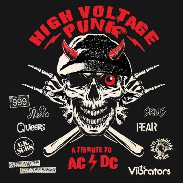 VARIOUS ARTISTS - PUNK TRIBUTE TO AC/DC (SPLATTER VINYL)