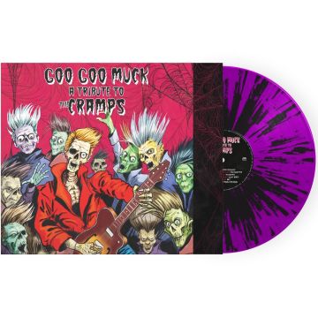 VARIOUS ARTISTS - GOO GOO MUCK - TRIBUTE TO THE CRAMPS (PURPLE/BLACK SPLATTER VINYL