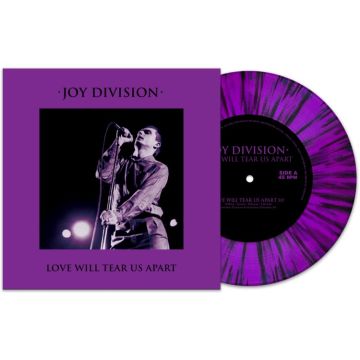 JOY DIVISION - LOVE WILL TEAR US APART (PURPLE/BLACK SPLATTER 7")