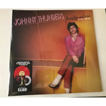 JOHNNY THUNDERS - FINALLY ALONE (RED/WHITE VINYL)