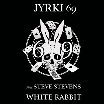 JYRKI 69 - WHITE RABBIT (BLACK/WHITE SPLATTER 7INCH)
