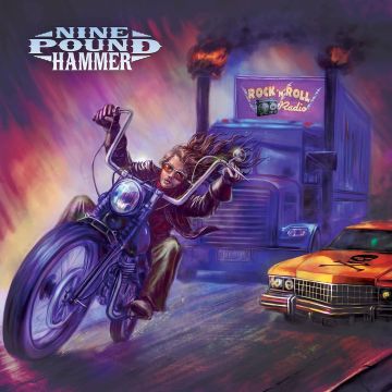NINE POUND HAMMER - ROCK N' ROLL RADIO (PURPLE VINYL)