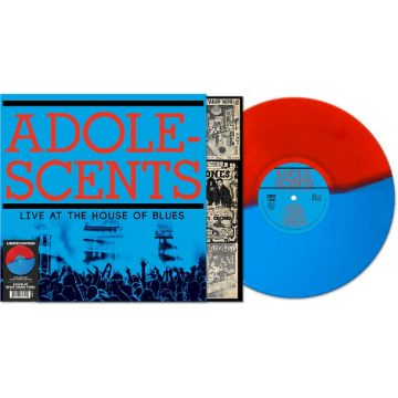 ADOLESCENTS - LIVE AT THE HOUSE OF BLUES (BLUE/RED VINYL)