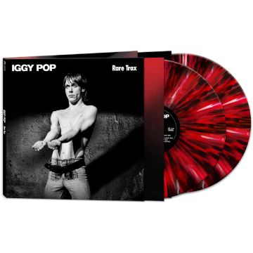 IGGY POP - RARE TRAX (RED/BLACK/WHITE SPLATTER VINYL/REMASTER)