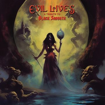 VARIOUS ARTISTS - EVIL LIVES - A TRIBUTE TO BLACK SABBATH RIOUS (GOLD VINYL)