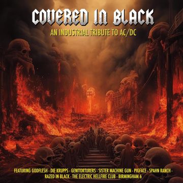 VARIOUS ARTISTS - COVERED IN BLACK INDUSTRIAL TRIBUTE TO AC/DC (RED VINYL)