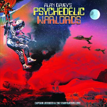 ALAN DAVEY'S PSYCHEDELIC WARLORDS - CAPTAIN LOCKHEED & THE STARFIGHTERS LIVE (YELLOW VINYL)