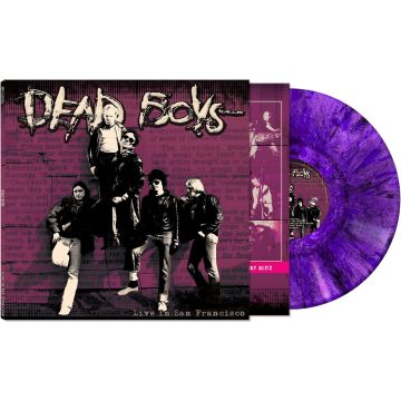 DEAD BOYS - LIVE IN SAN FRANCISCO (PURPLE MARBLE VINYL)
