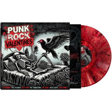 VARIOUS ARTISTS - PUNK ROCK VALENTINES (LIMITED EDITION/RED MARBLE VINYL)