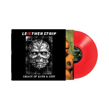 LEAETHER STRIP - LEGACY OF HATE & LUST (LIMITED EDITION/RED VINYL)