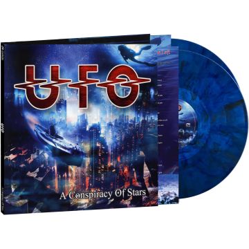 UFO - CONSPIRACY OF STARS (BLACK/BLUE MARBLE VINYL)