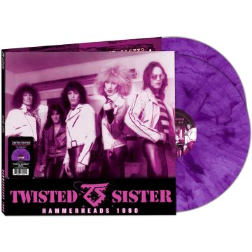 TWISTED SISTER - HAMMERHEADS 1980 (PURPLE MARBLE VINYL)