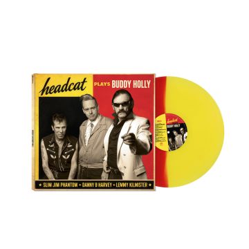HEAD CAT - SINGS BUDDY HOLLY (YELLOW VINYL)