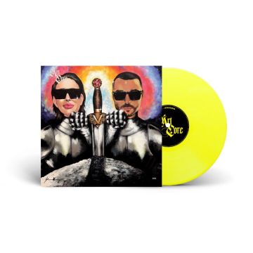 CAPRIATI,JOSEPH & INDIRA PAGANOTTO - MANTRA (EP) (YELLOW VINYL)