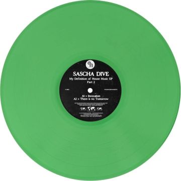 SASCHA DIVE - MY DEFINITION OF HOUSE MUSIC VOL. 2 (GREEN VINYL)