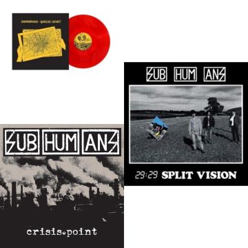SUBHUMANS - WORLDS APART (RED VINYL)