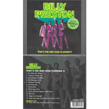BILLY PRESTON - THAT'S THE WAY GOD PLANNED IT