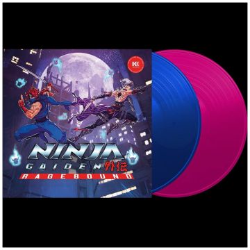 SERGIO DE PRADO - NINJA GAIDEN: RAGEBOUND (OST) (2LP/TRANSPARENT BLUE & MAGENTA VIN