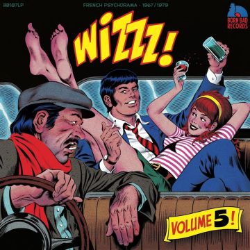 VARIOUS ARTISTS - WIZZZ! FRENCH PSYCHODRAMA VOLUME 5 (67-75) (BOOK)