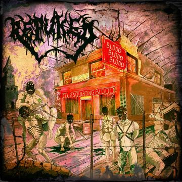 REPUKED - CLUB SQUIRTING BLOOD (TRANSPARENT RED VINYL)