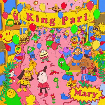 KING PARI - MARY EP (PINK VINYL/REISSUE)
