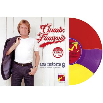 CLAUDE FRANCOIS - LES INEDITS VOL. 09 (RED/YELLOW/PURPLE VINYL)
