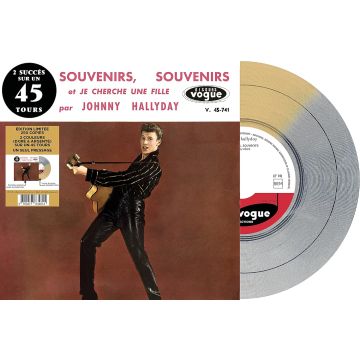 JOHNNY HALLYDAY - EP 2 SUCCES POUR UN 45 TOURS - SOUVENIRS. SOUVENIRS / JE CHERCHE