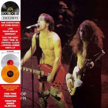 IGGY POP - LIVE IN BERLIN (1991) (2LP/DELUXE/MARBLE NEON VINYL)