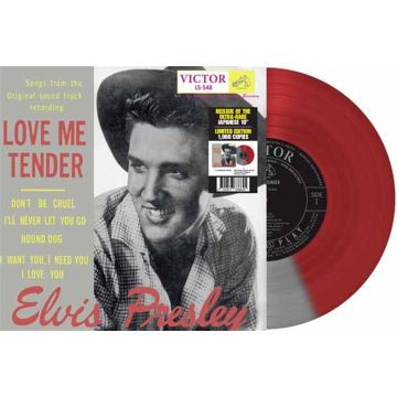 ELVIS PRESLEY - LOVE ME TENDER (JAPAN) (RED SILVER VINYL/IMPORT)
