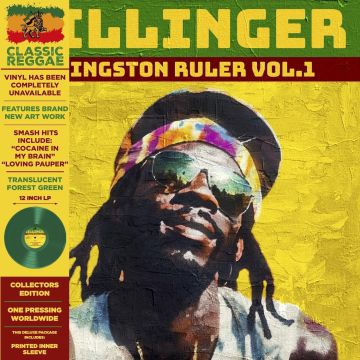 DILLINGER - KINGSTON RULER VOL.1 (GREEN VINYL/DELUXE)