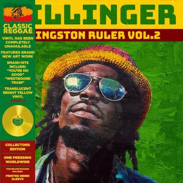 DILLINGER - KINGSTON RULER VOL.2 (YELLOW VINYL/DELUXE)