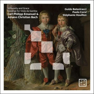 GUIDO; PAOLO CORSI; STEPHANIE HOUILLON BALESTRACCI - C.P.E. BACH & J.C. BACH: VIRTUOSITY & GRACE - SONATAS FOR VIOLA D