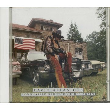 DAVID ALLAN COE - LONGHAIRED REDNECK / RIDES AGAIN