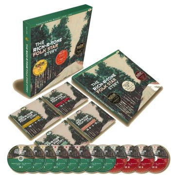 VARIOUS ARTISTS - RICH-R-TONE FOLK STAR STORY: APPALACHIA ON RECORD 1946-1954 (12CD