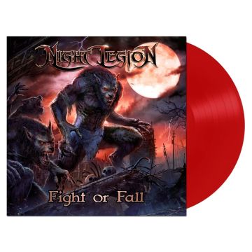 NIGHT LEGION - FIGHT OR FALL (RED VINYL)