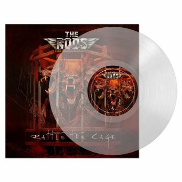 RODS - RATTLE THE CAGE (CLEAR VINYL)