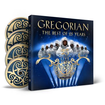 GREGORIAN - 25 LIVE (THE BEST OF 25 YEARS) (DELUXE EARBOOK)